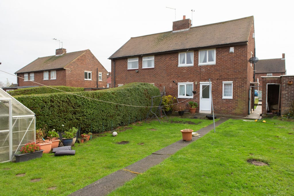 Rear of Property and South-Facing Garden - Market Square, Lynemouth, Morpeth